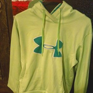 Under Armour XSTROM hoodie Lime Green Large
